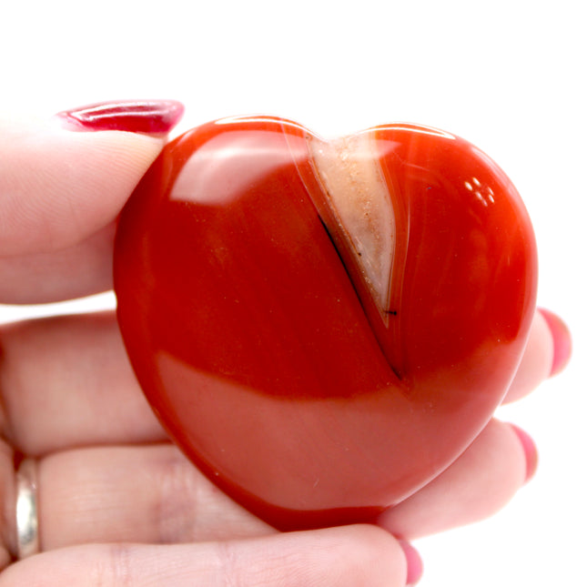 This Carnelian Agate Heart is both a stunning decorative piece and a powerful energetic tool—ideal for artists, spiritual seekers, or anyone needing a spark of passion and courage in their life.