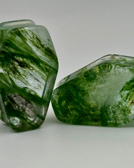 Moss Glass Coffin Plugs - EC Plugs
