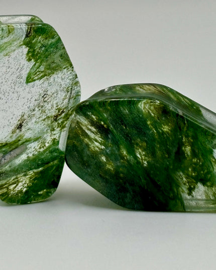 Moss Glass Coffin Plugs - EC Plugs