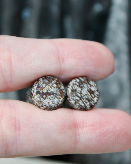 These Double Flare Brown Snowflake Obsidian Plugs bring together natural stone beauty and meaningful energy—perfect for everyday wear, spiritual practice, or anyone seeking balance with a striking, earthy edge.