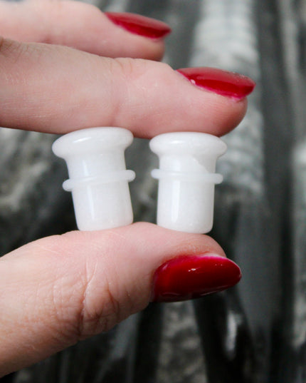 These White Quartz Single Flared Plugs combine subtle beauty with soothing energy—ideal for anyone seeking a minimalist look with meaningful crystal benefits.