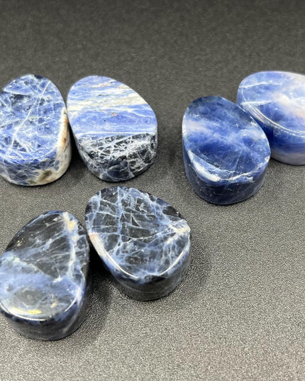 Sodalite Tear Drop Gauges