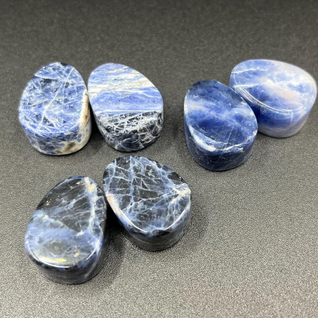 Sodalite Tear Drop Gauges