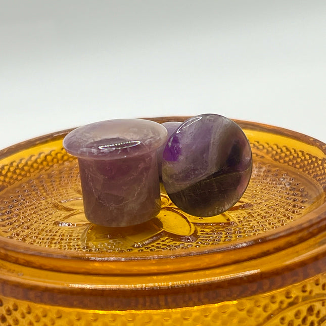 Amethyst Single Flare Plugs - EC Plugs