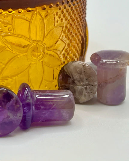 Amethyst Single Flare Plugs - EC Plugs