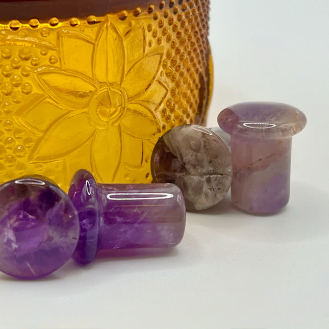 Amethyst Single Flare Plugs - EC Plugs