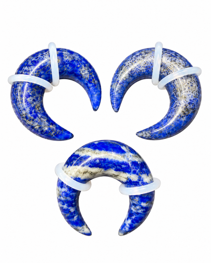 Lapis Septum Gauge – Natural Stone Jewelry