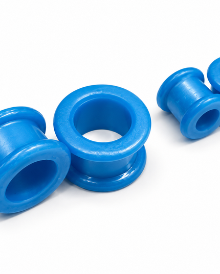 implant grade silicone tunnels for ears