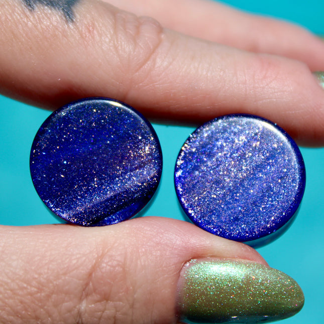 Cosmic Galaxy Glass Plugs