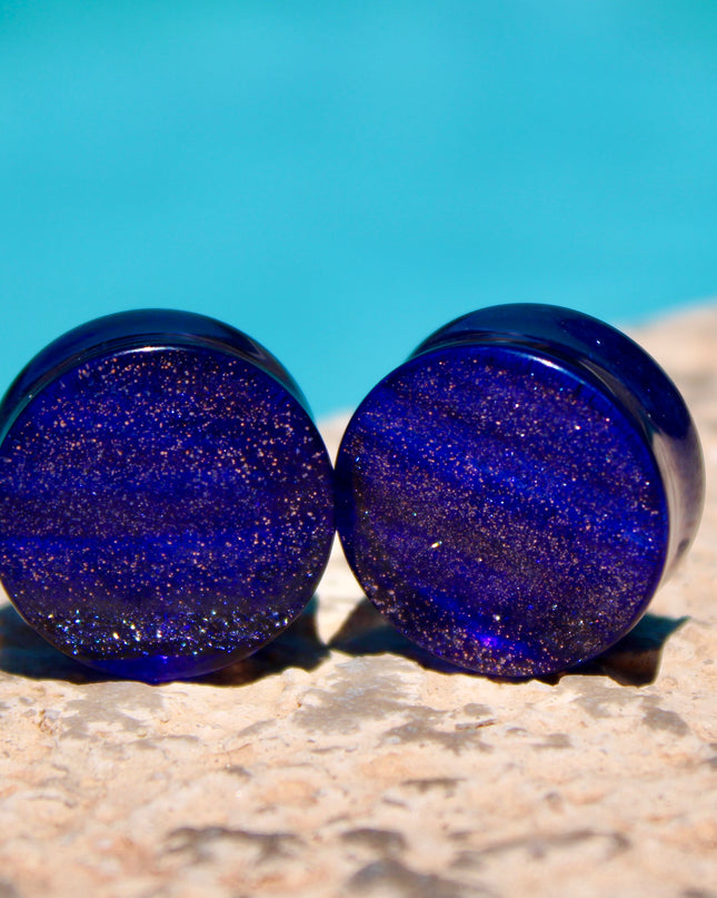 Cosmic Galaxy Glass Plugs