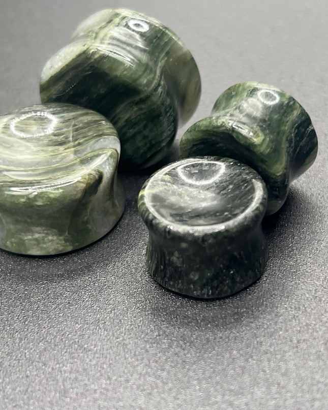 Green Jasper Gauges