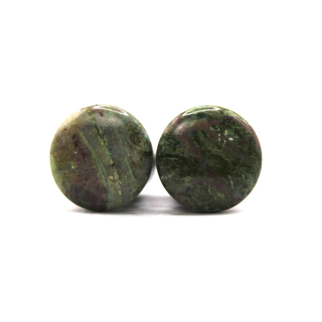 African Jade Plugs Single Flare Pair - EC Plugs