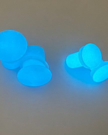 Bright Blue Glow In The Dark Single Flare