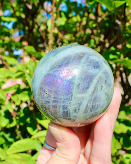 Pyrite Sphere – Natural Polished Crystal Ball, Gold Stone Display Piece