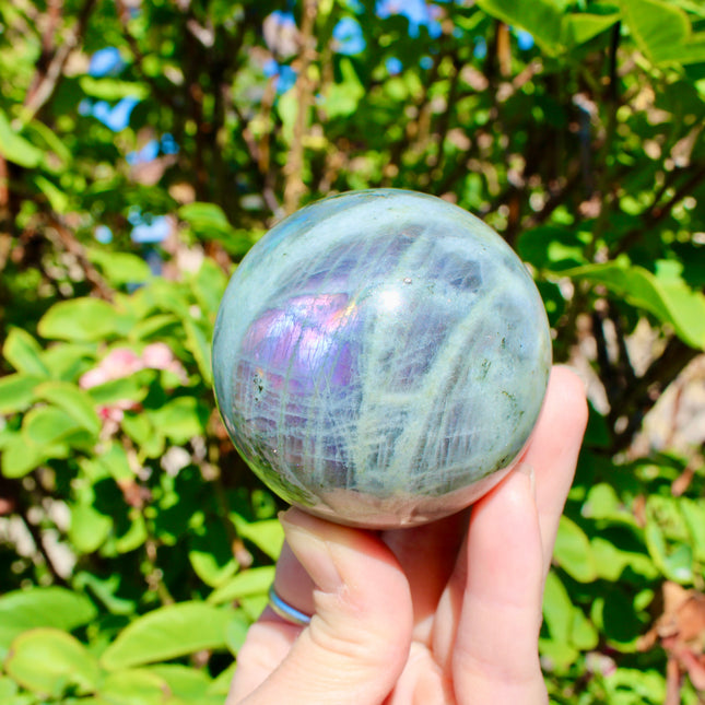 Pyrite Sphere – Natural Polished Crystal Ball, Gold Stone Display Piece