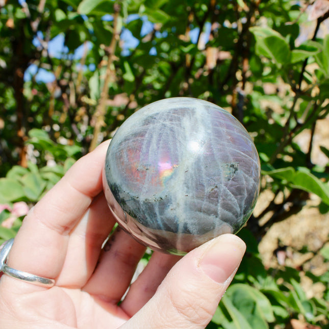 Pyrite Sphere – Natural Polished Crystal Ball, Gold Stone Display Piece