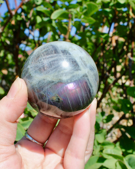 Pyrite Sphere – Natural Polished Crystal Ball, Gold Stone Display Piece