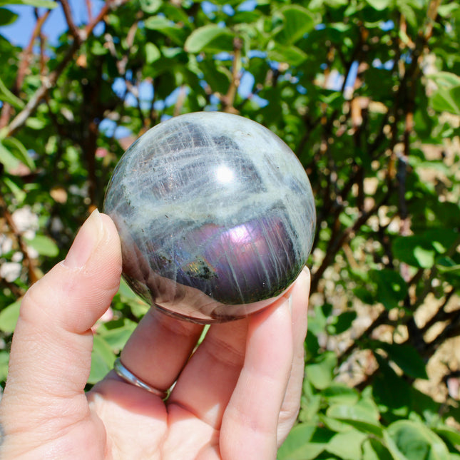 Pyrite Sphere – Natural Polished Crystal Ball, Gold Stone Display Piece