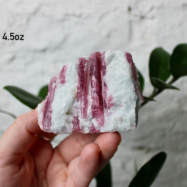 Pink Tourmaline Raw Specimens – Natural Rough Tourmaline Stones, You Pick Your Exact Piece
