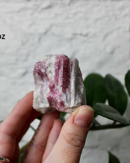 Pink Tourmaline Raw Specimens – Natural Rough Tourmaline Stones, You Pick Your Exact Piece