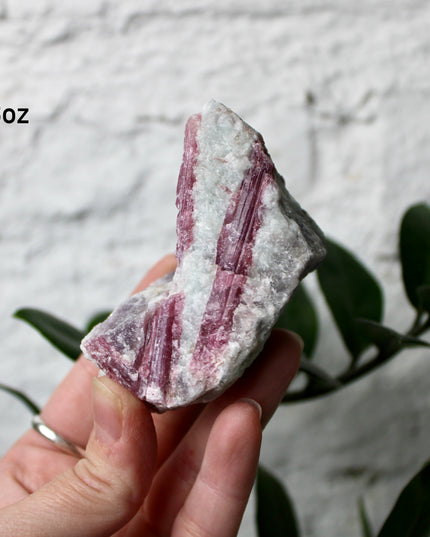 Pink Tourmaline Raw Specimens – Natural Rough Tourmaline Stones, You Pick Your Exact Piece