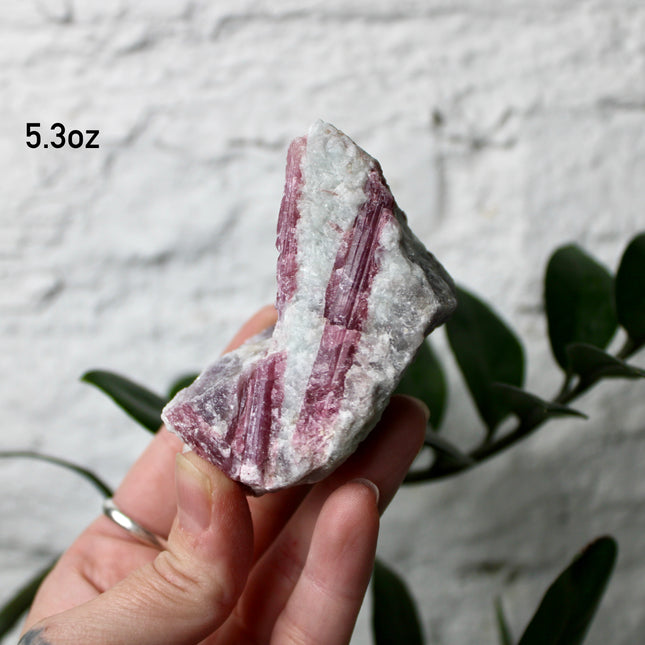 Pink Tourmaline Raw Specimens – Natural Rough Tourmaline Stones, You Pick Your Exact Piece