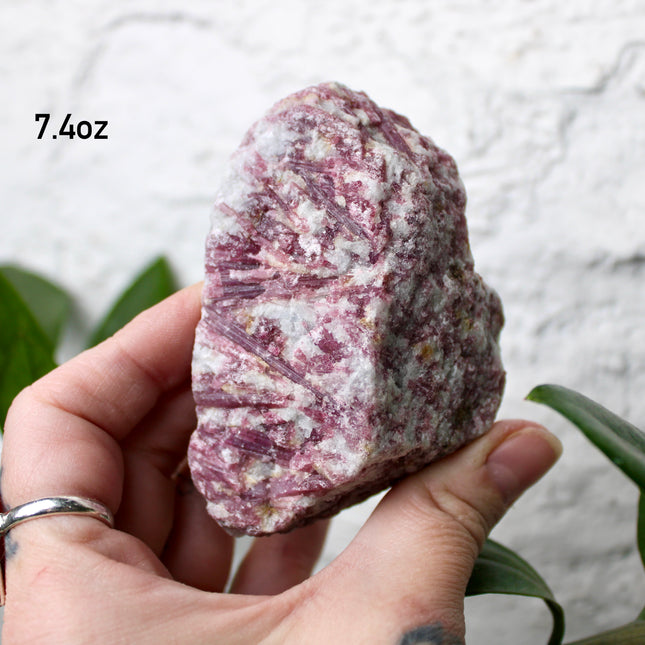 Pink Tourmaline Raw Specimens – Natural Rough Tourmaline Stones, You Pick Your Exact Piece