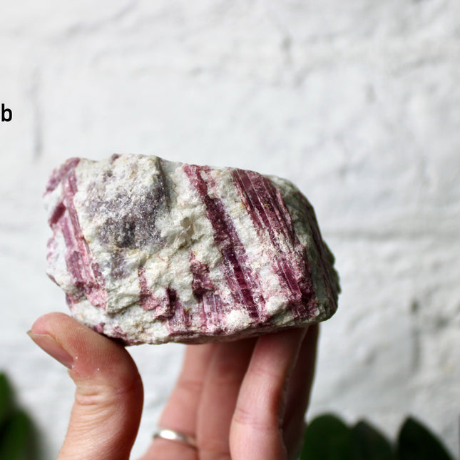 Pink Tourmaline Raw Specimens – Natural Rough Tourmaline Stones, You Pick Your Exact Piece