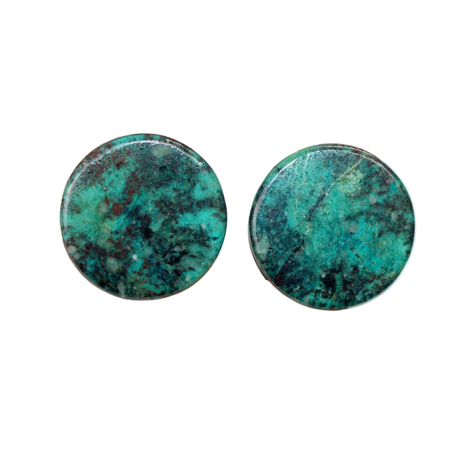 chrysocolla double flare plugs gauge