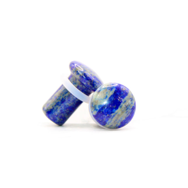 Lapis Lazuli Single Flare Plugs - EC Plugs