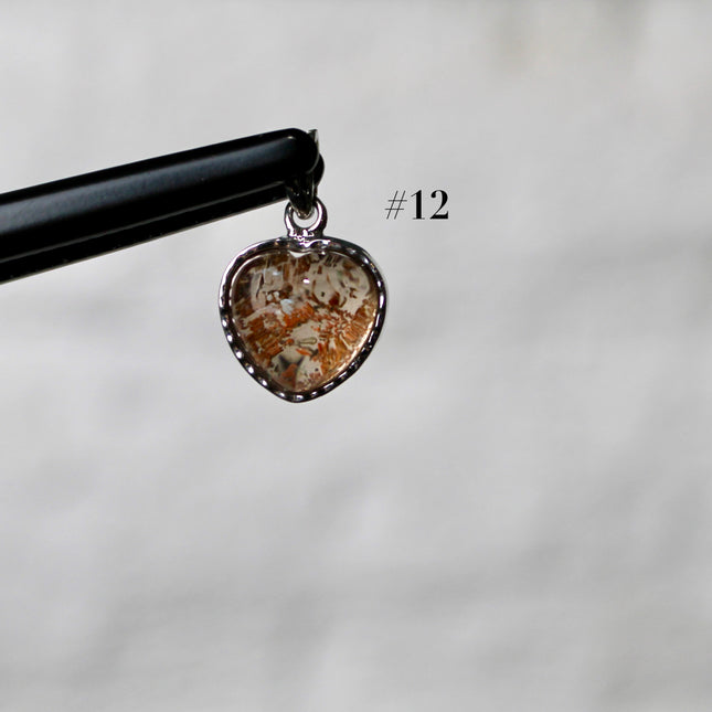 Garden Quartz Pendant – Silver Plated 925 Setting, Polished Lodolite Stone Necklace, Garden Quartz with Inclusions, Elegant Handmade Jewelry