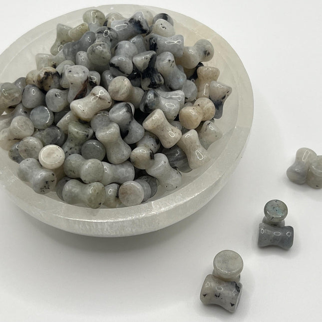 Moonstone Double flare plugs - gauges