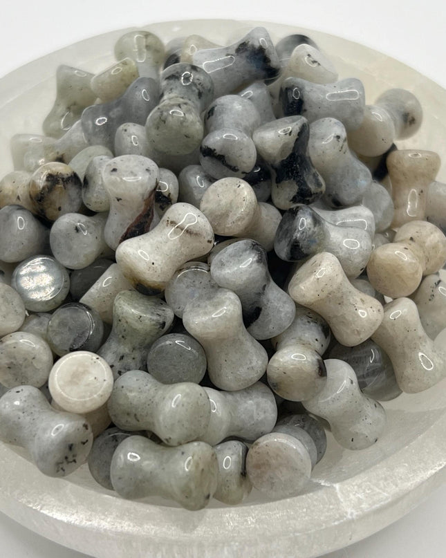 Moonstone Double flare plugs - gauges