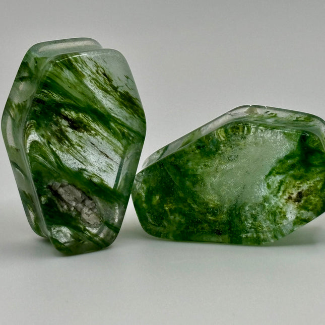 Moss Glass Coffin Plugs - EC Plugs