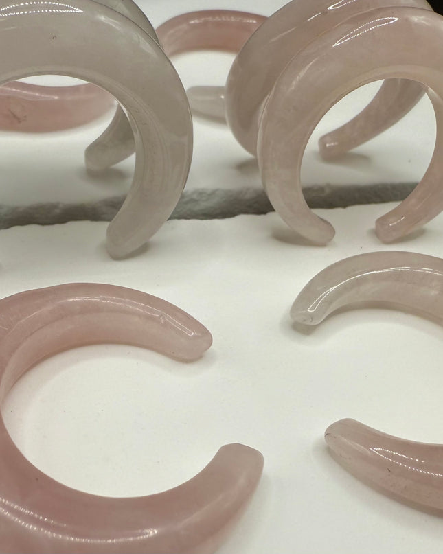 Pink Rose Quartz Pincher