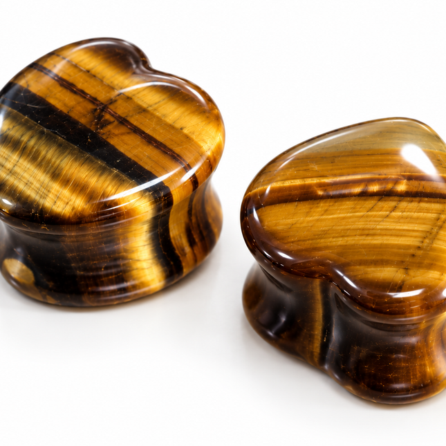 Tiger Eye Heart DF