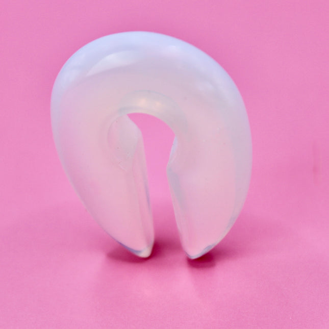 Weighted opalite ear hangers