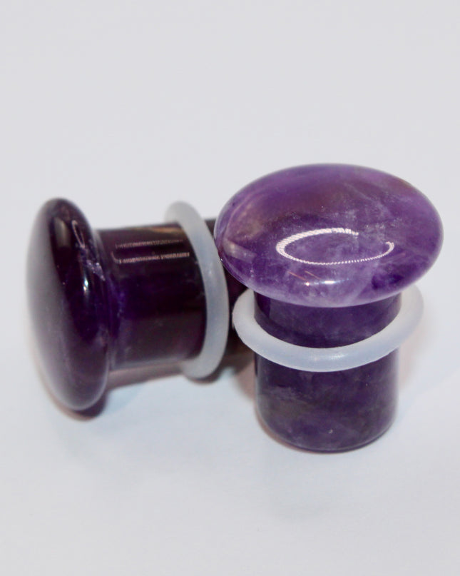 amethyst single flare plugs