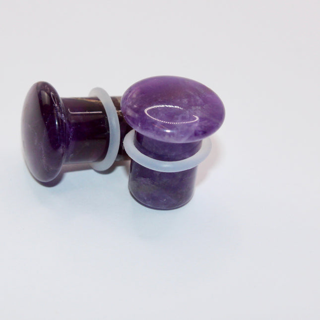 amethyst single flare plugs