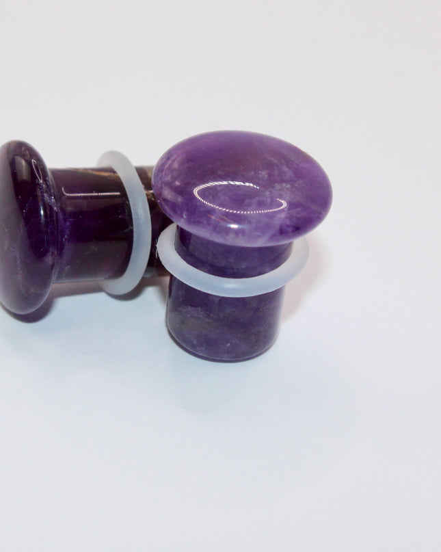 amethyst single flare plugs