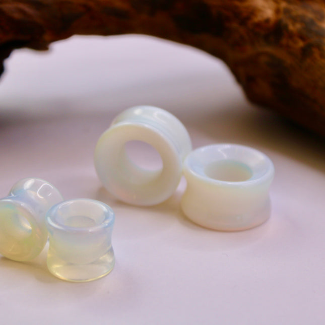 opalite double flare plugs tunnels