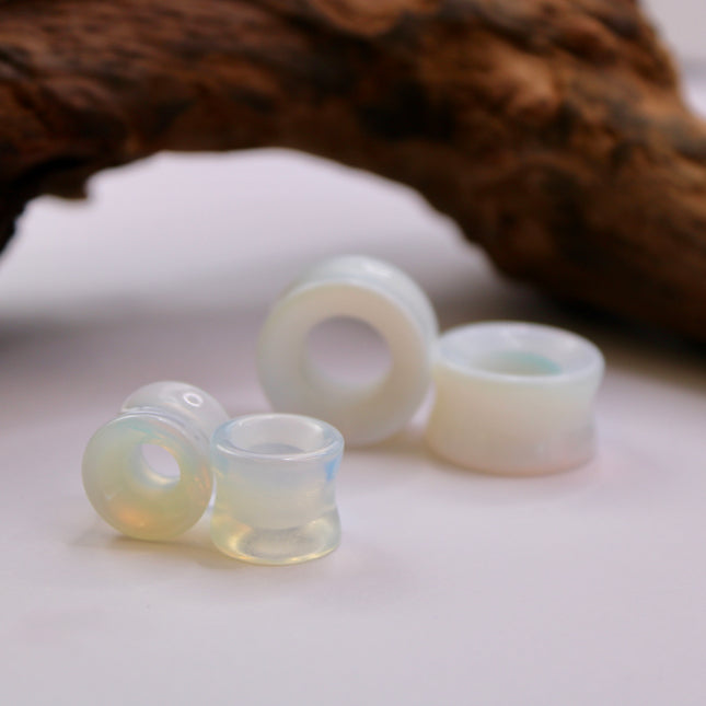 opalite double flare plugs tunnels