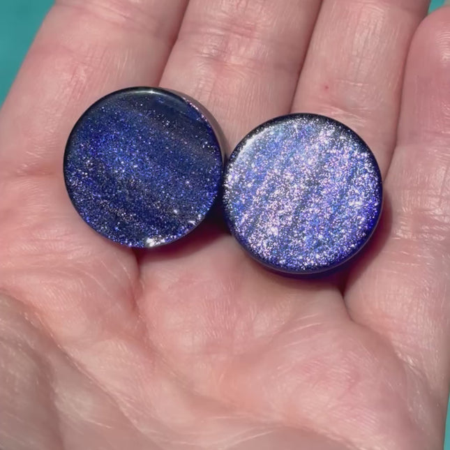 Cosmic Galaxy Glass Plugs