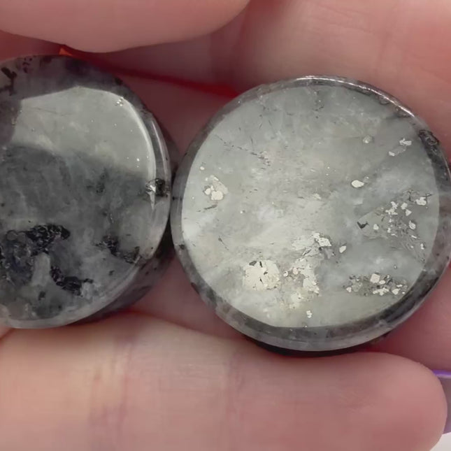 larvikite stone plugs double flared