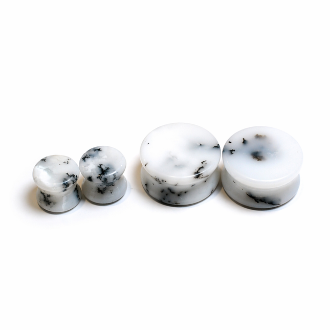 white_dendritic_agate plugs